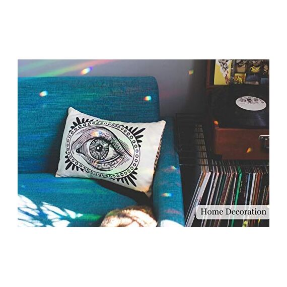 MerryNine 20Pack Kristallkugel 0.8"/20mm Prisma Sonnenscheinfänger Regenbogen Anhänger Maker, hängende Kristalle Prismen für Fenster, für Feng Shui, für Geschenk (Clear)