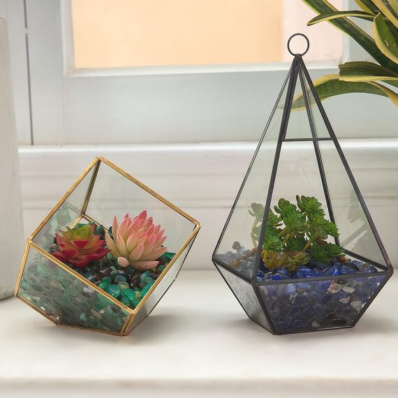 RIFNY Kieselsteine, Dekosteine Achat Kies Deko für Garten Blumentopf Pflanzen Sukkulenten Kaktus, Aquarium Kies Steine (680g, Blau)