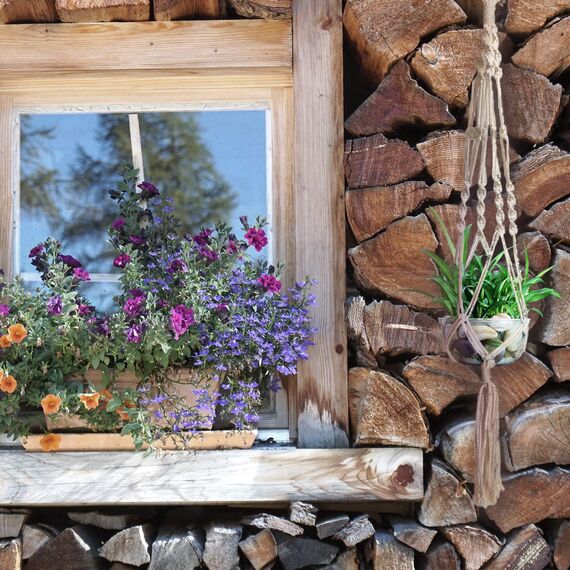 YHmall 3 Stück Makramee Blumenampel, Blumenampel hängend Innen, Pflanzenaufhänger, Blumentopf Hängend mit Baumwollseil für Innen Außen Decken Balkone Wanddekoration 105 cm Belastung 10 kg