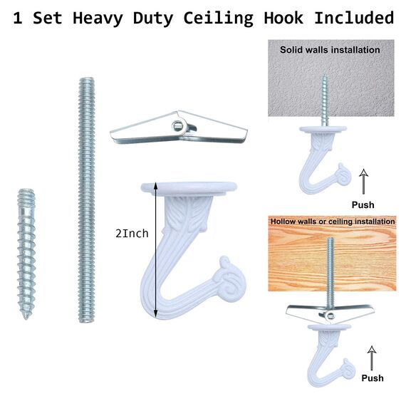 Bouqlife 43 Zoll Makramee Pflanzenhänger Groß für 30,5 cm Topf Extra Lang Keine Quaste Baumwollseil Hängende Pflanzenhalter mit Deckenhaken Bohemian Home Decor