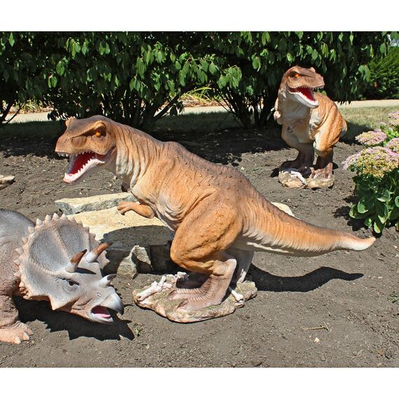 Design Toscano Jurassischer Tyrannosaurus Rex, Dinosaurierfigur, Maßstabsgetreu