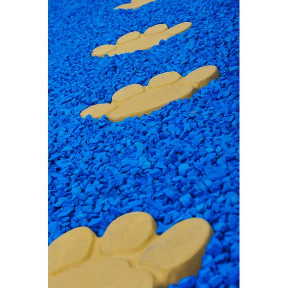 RockinColour Dekosteine für den Garten, Azurblau Steine 20mm 14-15 kg