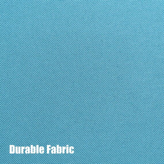 Bonzer wasserdichte Vorhänge für Innen- und Außenbereich, Dicke Sichtschutzvorhänge mit Ösen, für Schlafzimmer, Wohnzimmer, Veranda, Pergola, 1 Stück, 213 x 213 cm, Blaugrün