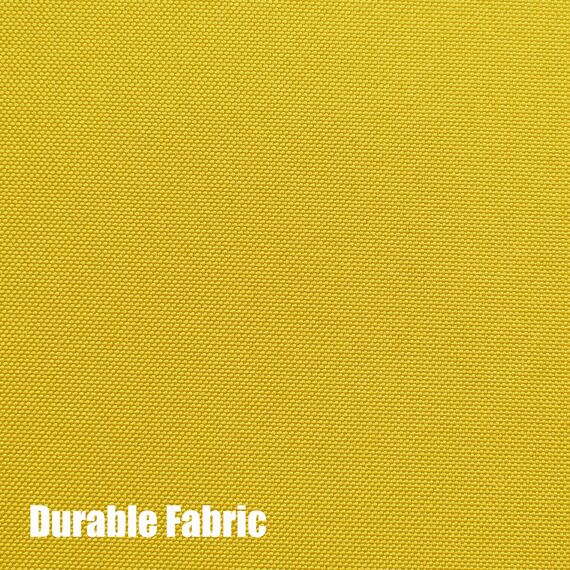 Bonzer wasserdichte Vorhänge für Innen- und Außenbereich, Dicke Sichtschutzvorhänge mit Ösen für Schlafzimmer, Wohnzimmer, Veranda, Pergola, Cabana, 1 Panel, 137 x 213 cm, Gelb