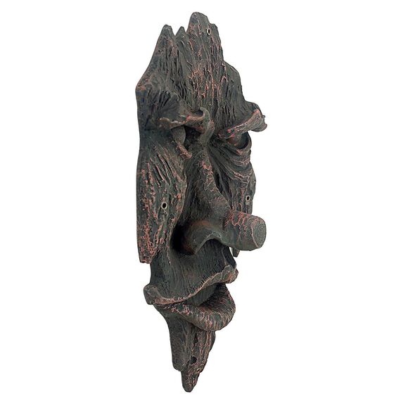 Design Toscano Der Geist von Nottingham Woods Greenman Wandskulptur, Polyresin, holzton, 38 cm