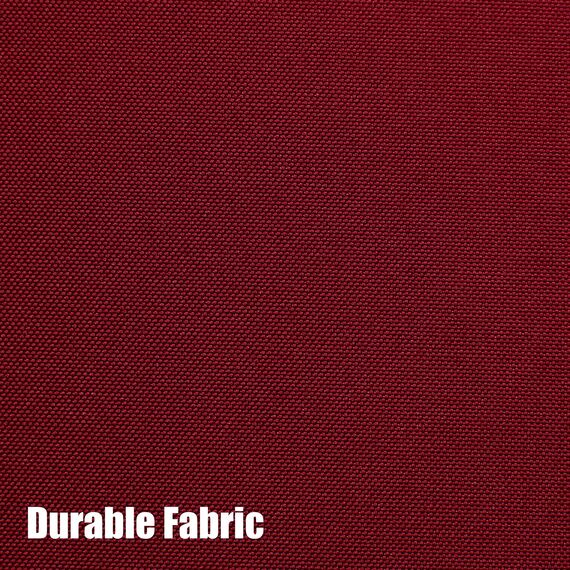 Bonzer wasserdichte Outdoor-Vorhänge für Terrasse, Veranda, Pergola, dick, Privatsphäre, breite Ösen, Innenvorhänge für Schlafzimmer, Wohnzimmer, 1 Stück, 275 x 244 cm, Rot