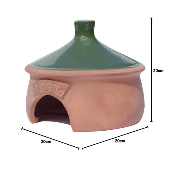 Wildlife World CFTH2 Frogilo Frosch und Kroetebehausung