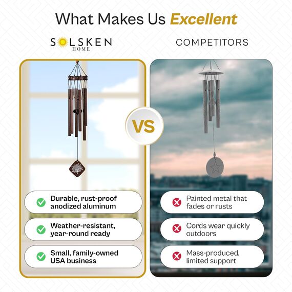 Gedenk-Windspiel I Baum des Lebens Windspiel I Windspiele in Erinnerung an einen geliebten Menschen I Trauergeschenk für Verlust von Vater, Mutter, Ehefrau, Ehemann I Beileidsgeschenk I 73,7 cm