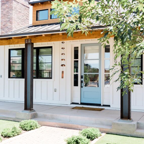 Woodstock Tempelglocken Quintett Kupfer Windspiel [Gartenartikel]