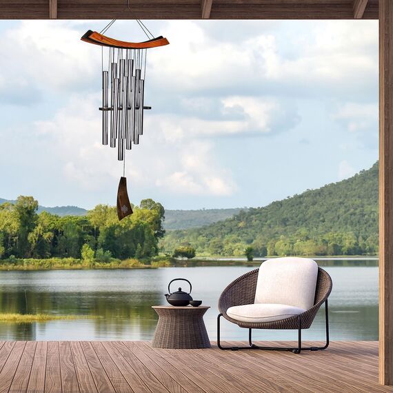 Woodstock Chimes Heilendes Klangspiel, 86/38cm