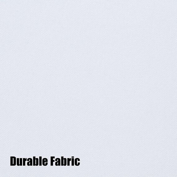 BONZER Wasserdichte Vorhänge für Innen- und Außenbereich, dicke Sichtschutzvorhänge mit Ösen für Schlafzimmer, Wohnzimmer, Veranda, Pergola, 1 Stück, 213 x 274 cm, Weiß