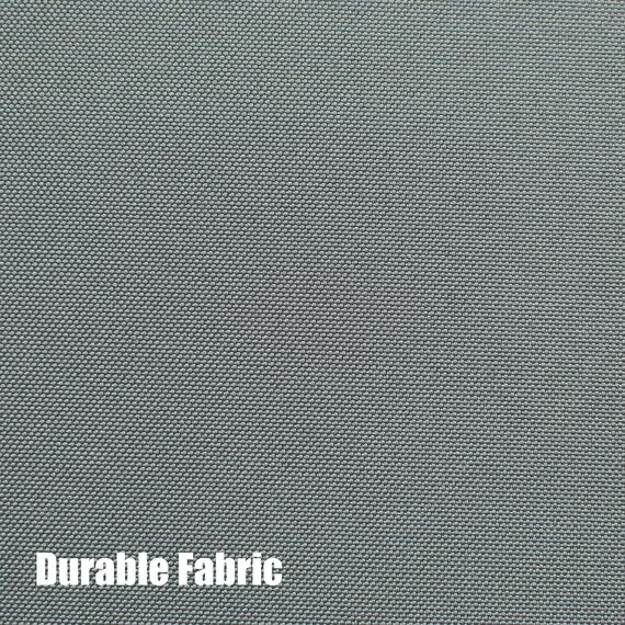 BONZER Wasserdichte Vorhänge, Gardinen Blickdicht für drinnen und draußen, dicke Privatsphäre, breite Ösen, Vorhänge für Schlafzimmer, Wohnzimmer, Veranda, Pergola, Cabana, 1 Bahn, 280 x 274 cm, Grau