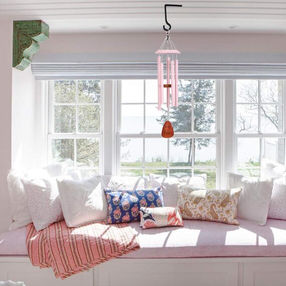 QIEGL Hängende Pflanzenhalterung aus Metall, 15.2 cm, Hirtenhaken, dekorativer Wandaufhänger zum Aufhängen von Laternen, Vogelfutterspender, Heimdekoration für drinnen und draußen, 2 Stück (schwarz)