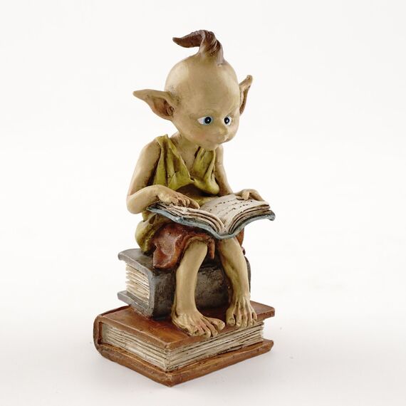 Top Collection Miniatur Feengarten und Terrarium Statue Garden Pixie Elf Lesebuch
