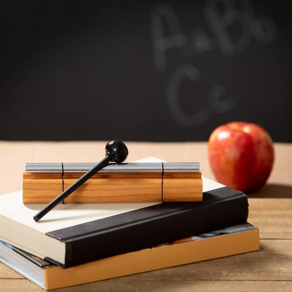 Woodstock Windspiel Zenergy, Silber, 18,4 cm