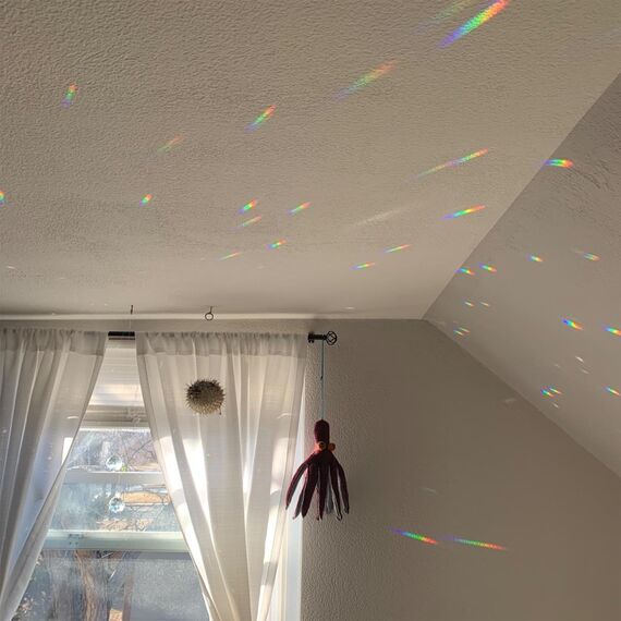 48 Stück 30 mm Kristallkugeln, klar, facettiert, Kristallkugeln, Heimdekoration