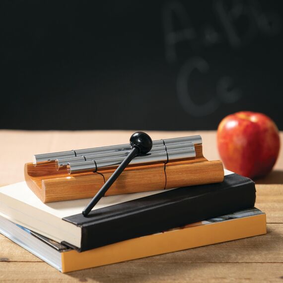 Woodstock Windspiel Zenergy, Silber, 19,7 cm