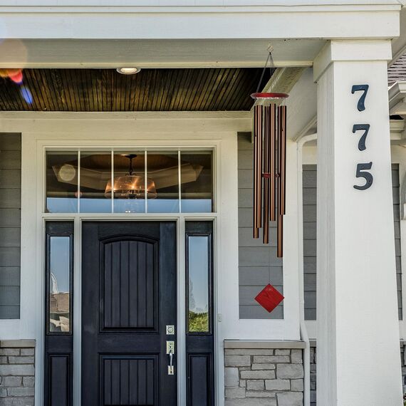 Woodstock Encore Collection Windspiel "Chimes of Neptune", Bronzefarben