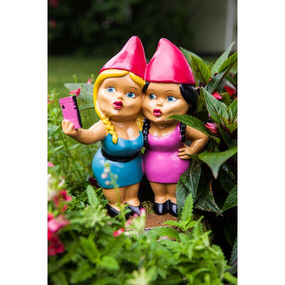 BigMouth Selfie Sisters Gartenzwerg