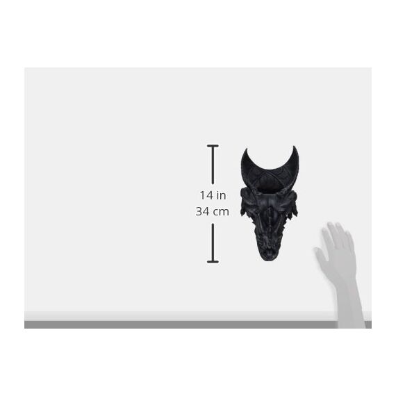 Design Toscano Ranier der Regenrohrwasserspeier Regenrinnenverlängerungsstatue, Polyresin, steingrau, 41 cm