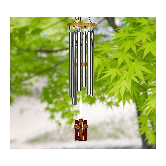 Woodstock Inspirierende Amazing Grace Chime, farbverglasungen