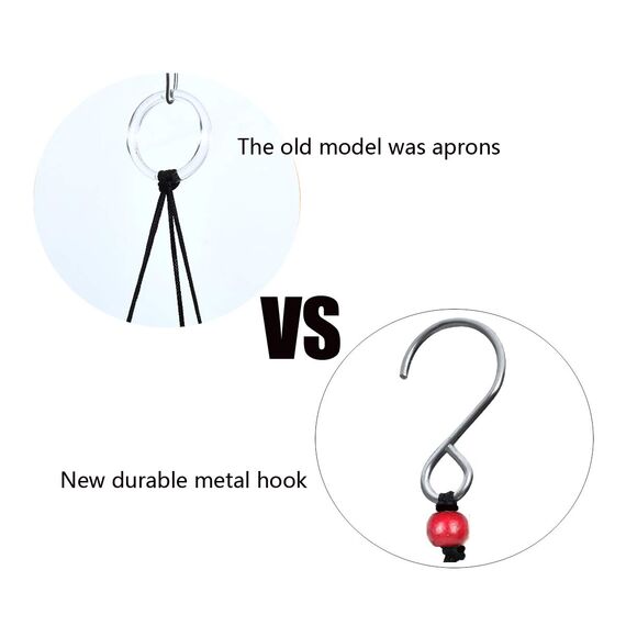 Bwinka Chinesisches traditionelles Retro-Windspiel, 4 Röhren, 5 Glocken, Bronze, Garten, Outdoor, Wohnen, 60 cm