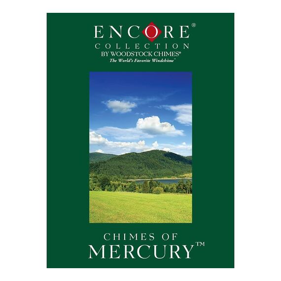 Woodstock Encore Collection Windspiel Chimes of Mercury, silber