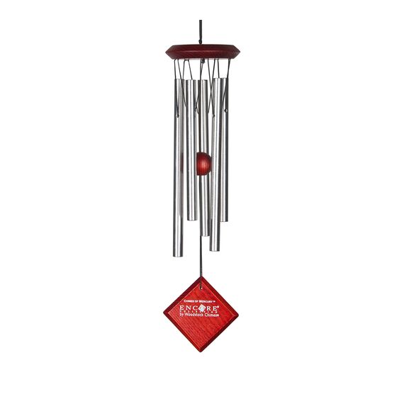 Woodstock Encore Collection Windspiel Chimes of Mercury, silber