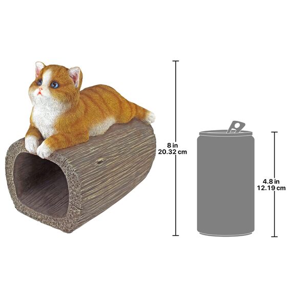 Design Toscano QM2864800 Regenfallrohrauslass „Kätzchen“