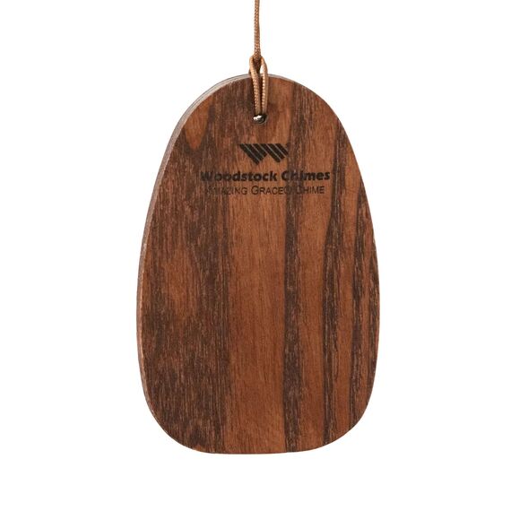 Woodstock Amazing Grace Chime Windspiel Mittel aus Aluminium und Holz in der Farbe Bronze, Länge: 60,9cm, AGMBR
