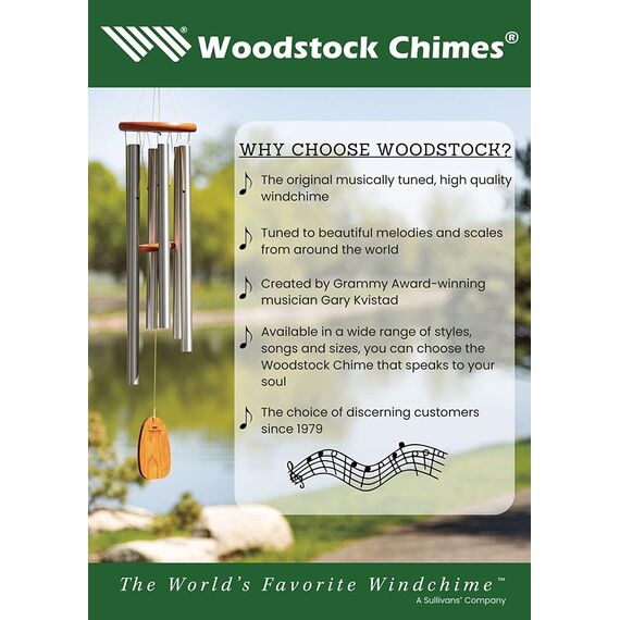 Woodstock Chimes Chimes of Saturn Bronze