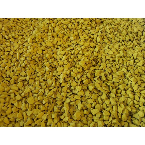 RockinColour Mellow Yellow Großpackung dekorativer Gartenstein 20mm 14-15 kg