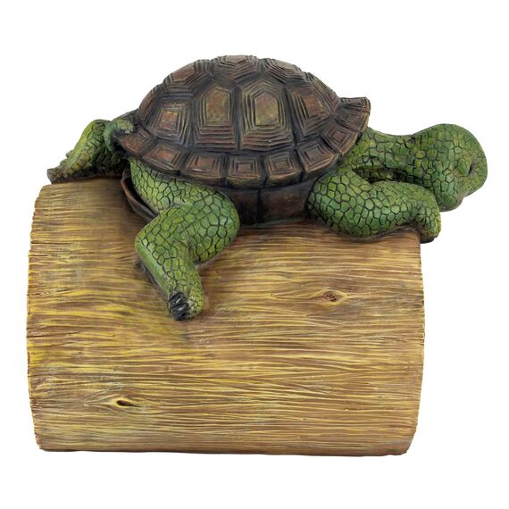 Design Toscano QM2868700 Regenfallrohrauslass „Drips, die Schildkröte“