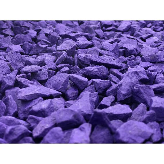 RockinColour Dekosteine Dekosteine Gartensteine 20mm Purple Rain. Ideal für dekorative Eigenschaften UV-stabil und witterungsbeständig sichere Farbbeschichtung 14kg-15kg
