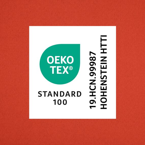 Exclusive Home Vorhänge, Polyester, 1 Paar, Polyester Textil, Mecca Orange, 54x84