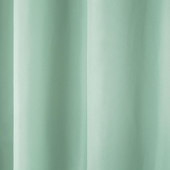TOWN & COUNTRY BASICS GT Cabana Ösenvorhang, 1 Paar, Polyester, Seafoam, 54x84, 2
