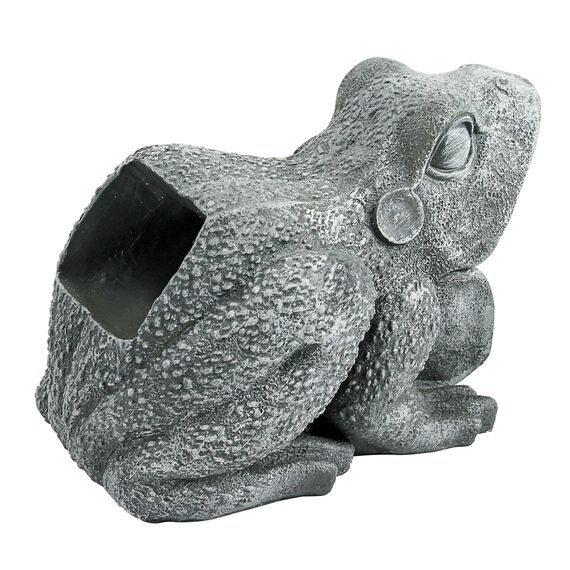 Design Toscano Froschwächter, Regenrohrauslass