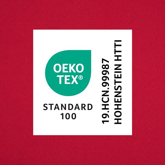 Exclusive Home Vorhänge, Polyester, 1 Paar, Polyester, Radiant Red, 54x108