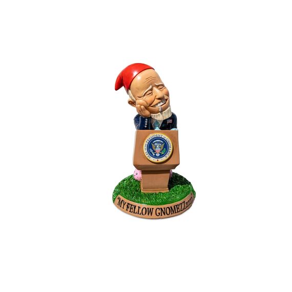 BigMouth Inc Sleepy Biden Gartenzwerg Statue Outdoor Rasen & Hof Figur Skulptur Dekorationen Lustiges politisches Gag Geschenk