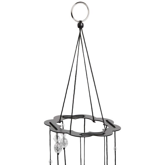 Spoontiques Windspiel mit Totenkopf und gekreuzten Knochen