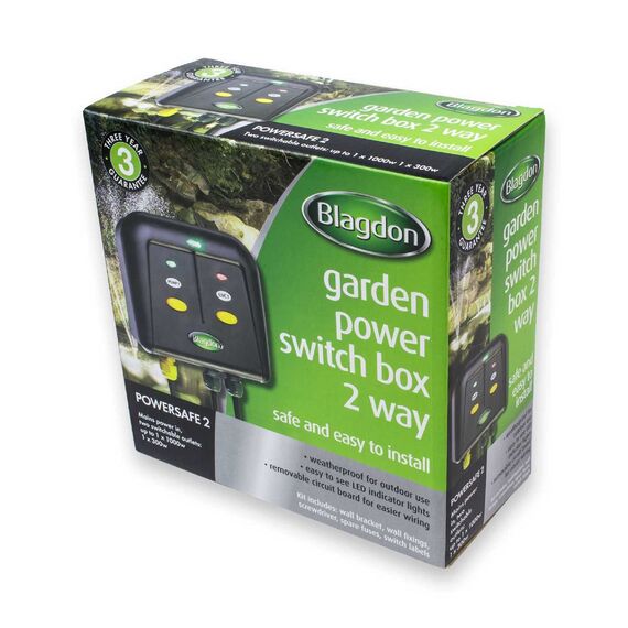 Blagdon Powersafe Schaltkasten, 2 Ausgänge