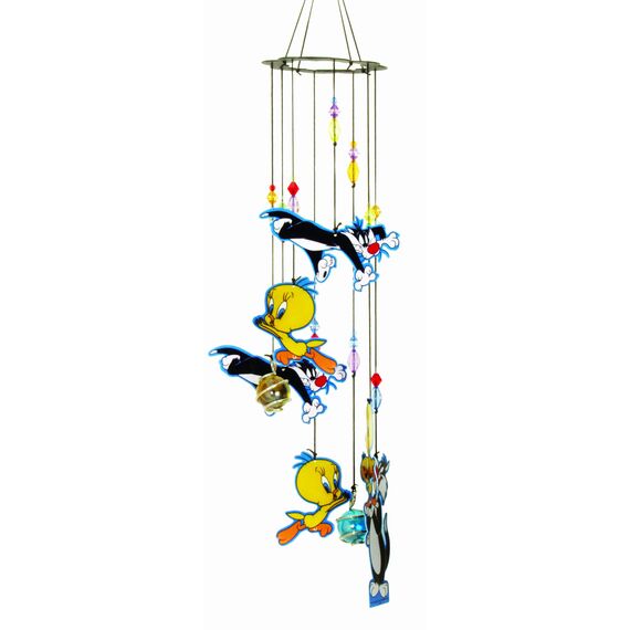 Spoontiques Sylvester and Tweety Windspiel, 11961