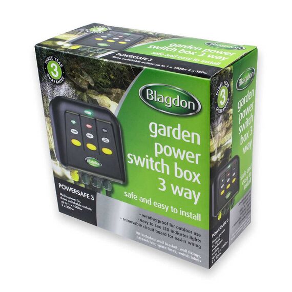 Blagdon PowerSafe 3 Outdoor Switch Box