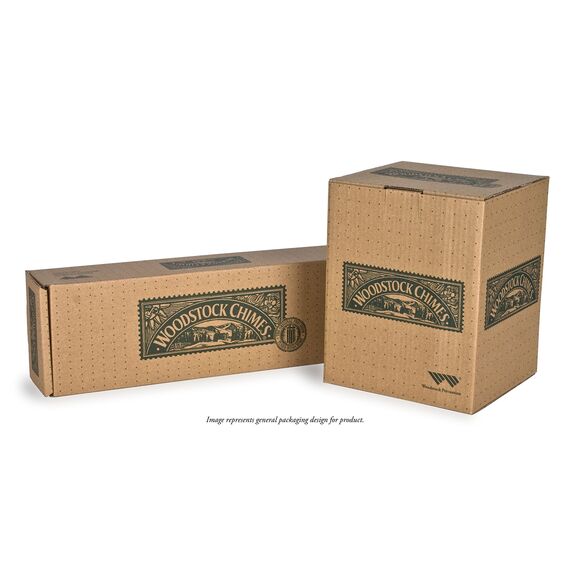 Woodstock Windspiel Temple Bells, Rot, 81,3 cm