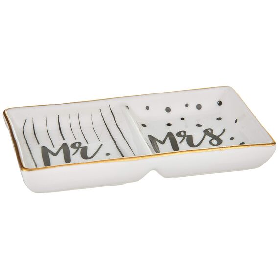 Kate Aspen Mrs Ring Schmuckschale für Hochzeiten, Einheitsgröße, goldfarben