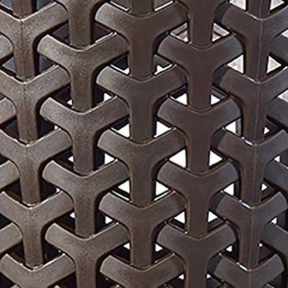 CURVER Cesta My Style 13L Chocolate Dekorativer Korb, Polypropylene, 35 x 13 x 30 cm, 1 Pc