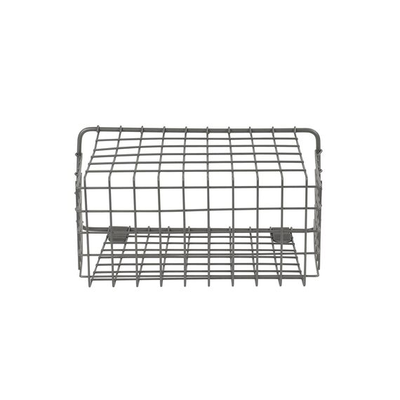 Spectrum Diversified Vintage Schrank & Wandhalterung, groß, Industriegrau