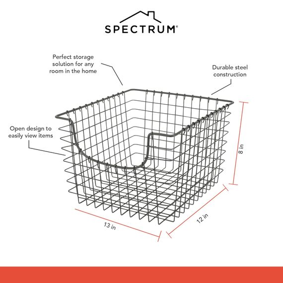 Spectrum 98976 Cool Ordnungskorb, Gr. M, Grau