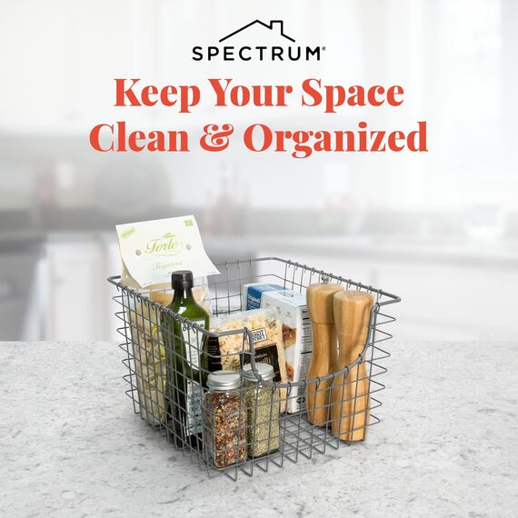 Spectrum 98976 Cool Ordnungskorb, Gr. M, Grau