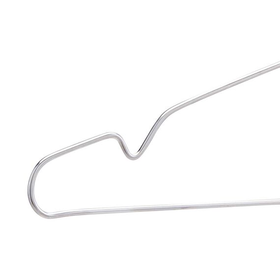 Amazon Basics Kleiderbügel aus Edelstahl, 20er-Pack, Chrome